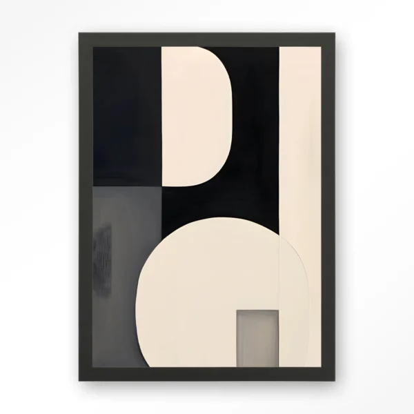 24199-repel-art-print-wooden-frame-black Repel - Art print