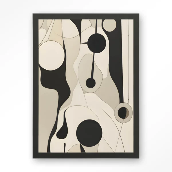24204-carcassone-art-print-wooden-frame-black Carcassone - Art print