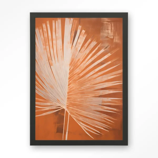 24209-rusty-palm-art-print-wooden-frame-black Rusty Palm - Art print