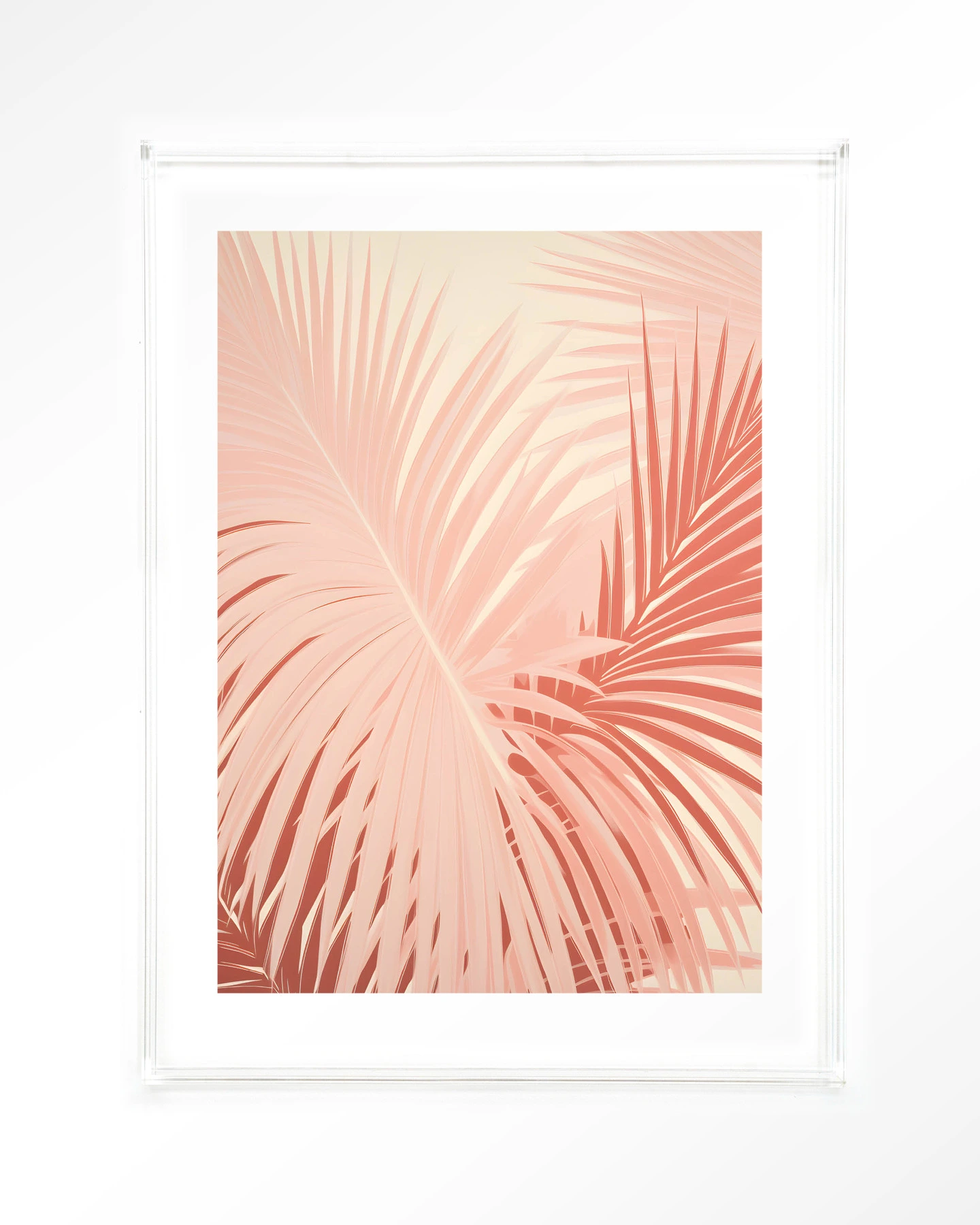 Pink Palm - Art print - Afbeelding 10