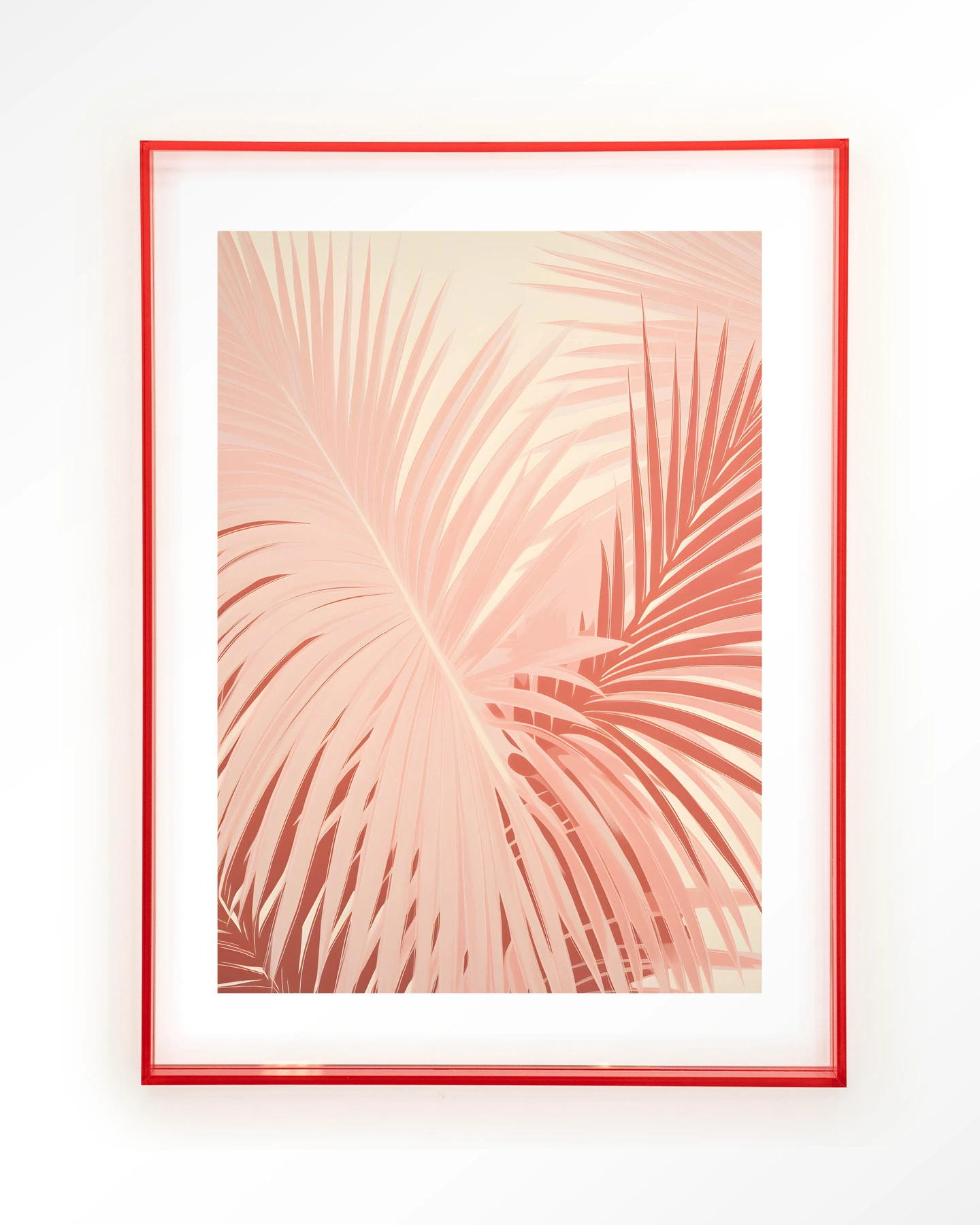 Pink Palm - Art print - Afbeelding 12