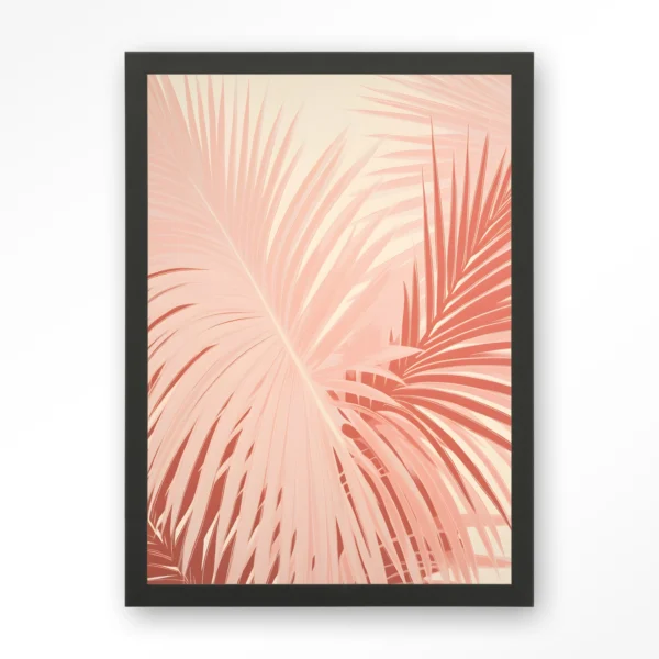 Pink Palm - Art print