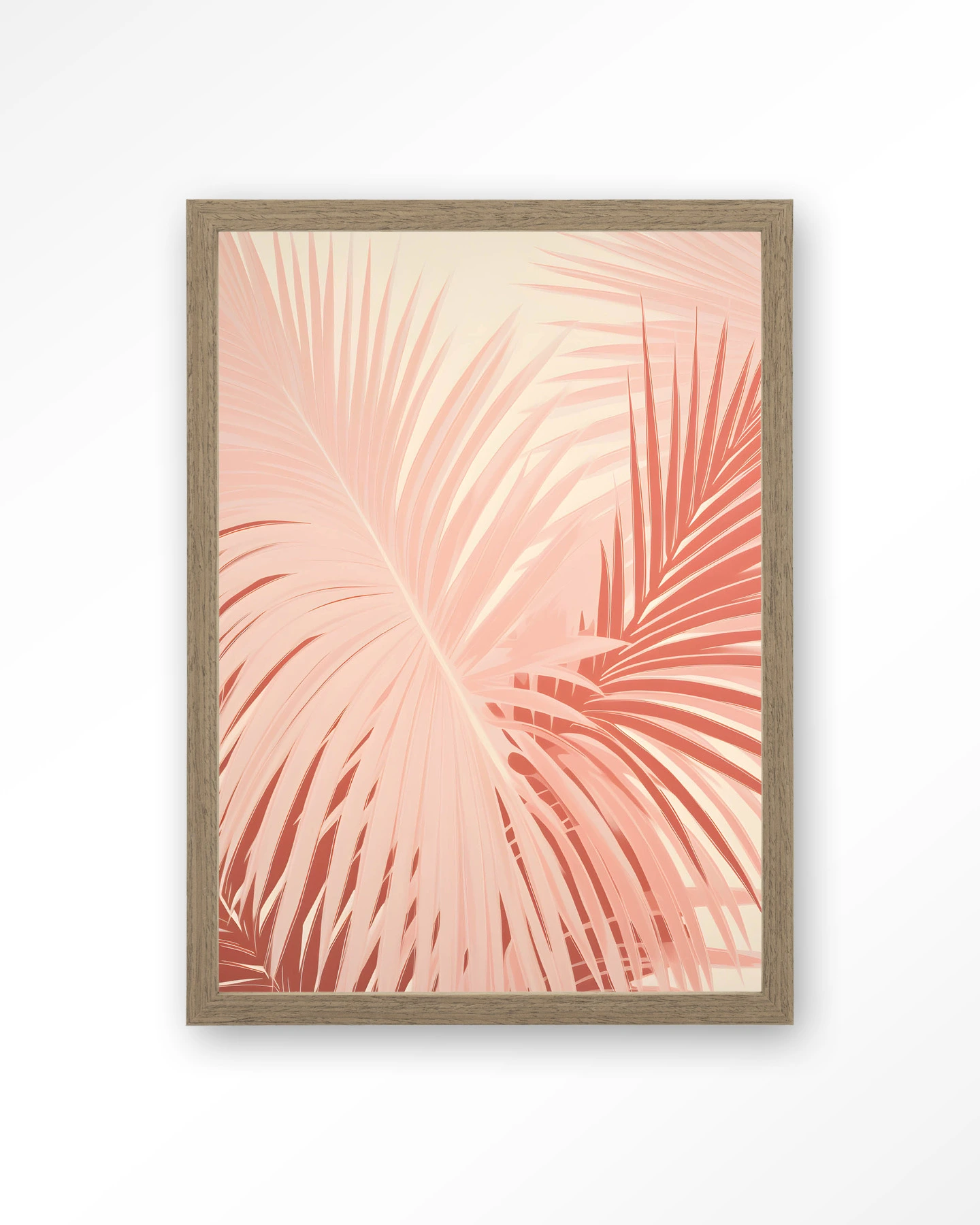 Pink Palm - Art print - Afbeelding 2