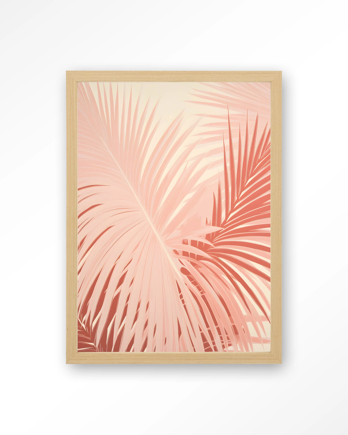 Pink Palm - Art print - Afbeelding 4