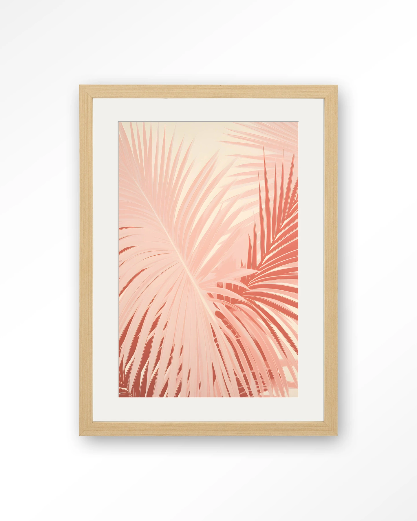 Pink Palm - Art print - Afbeelding 8