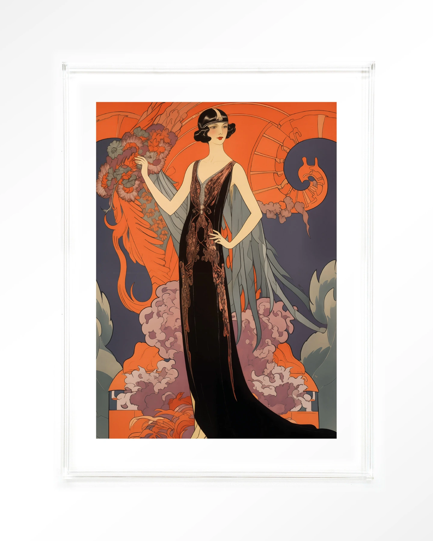 Gatsby Lady - Art print - Afbeelding 10