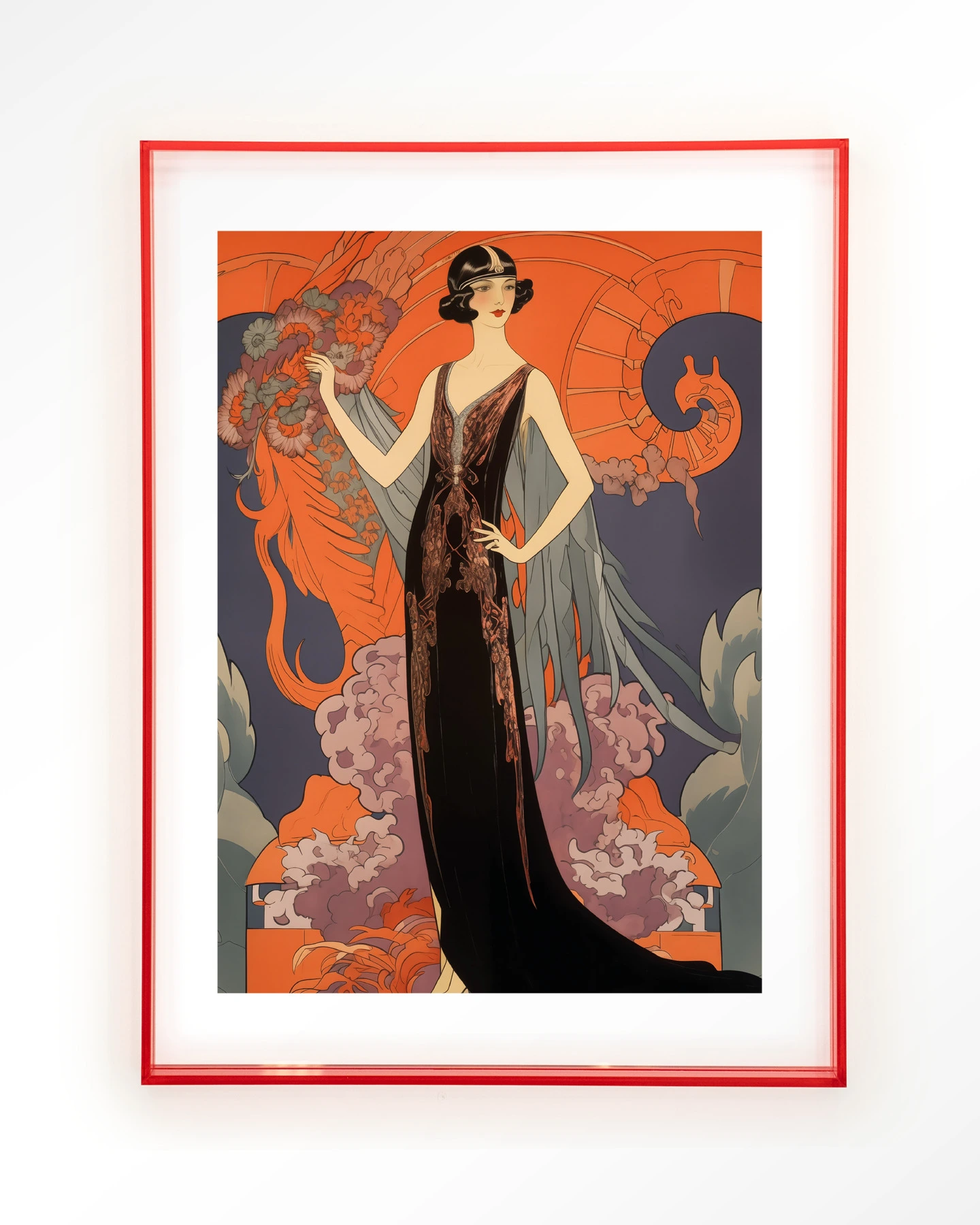 Gatsby Lady - Art print - Afbeelding 12