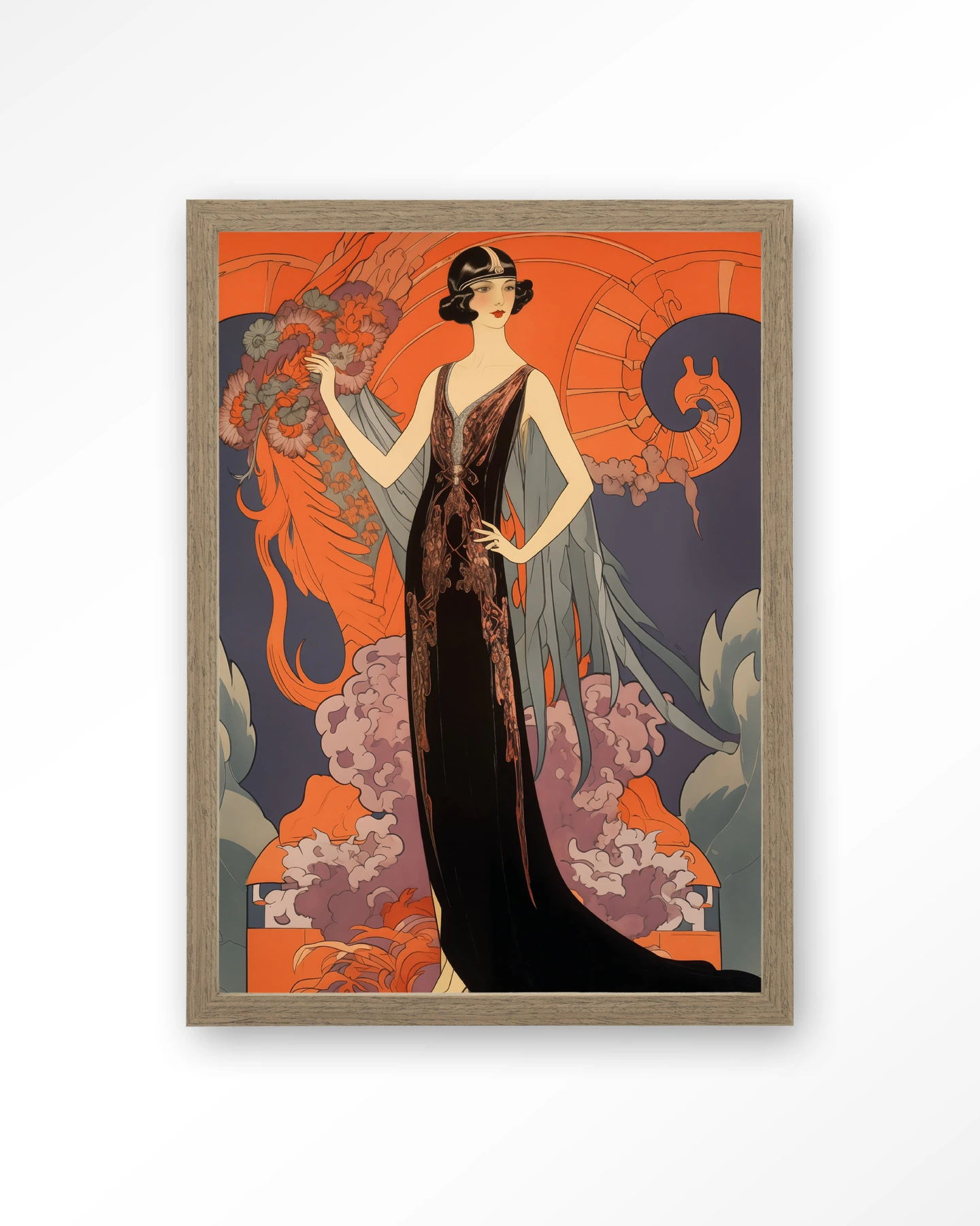 Gatsby Lady - Art print - Afbeelding 2