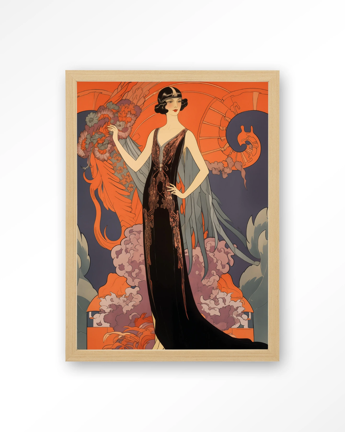 Gatsby Lady - Art print - Afbeelding 4