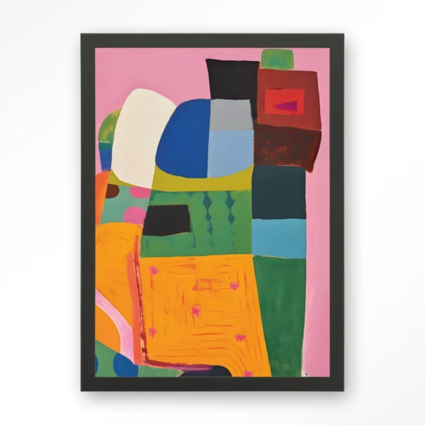 25013-fields-of-colour-art-print-wooden-frame-black Fields of Colour - Art print