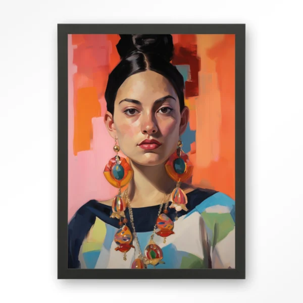 25015-senorita-art-print-wooden-frame-black Senorita - Art print