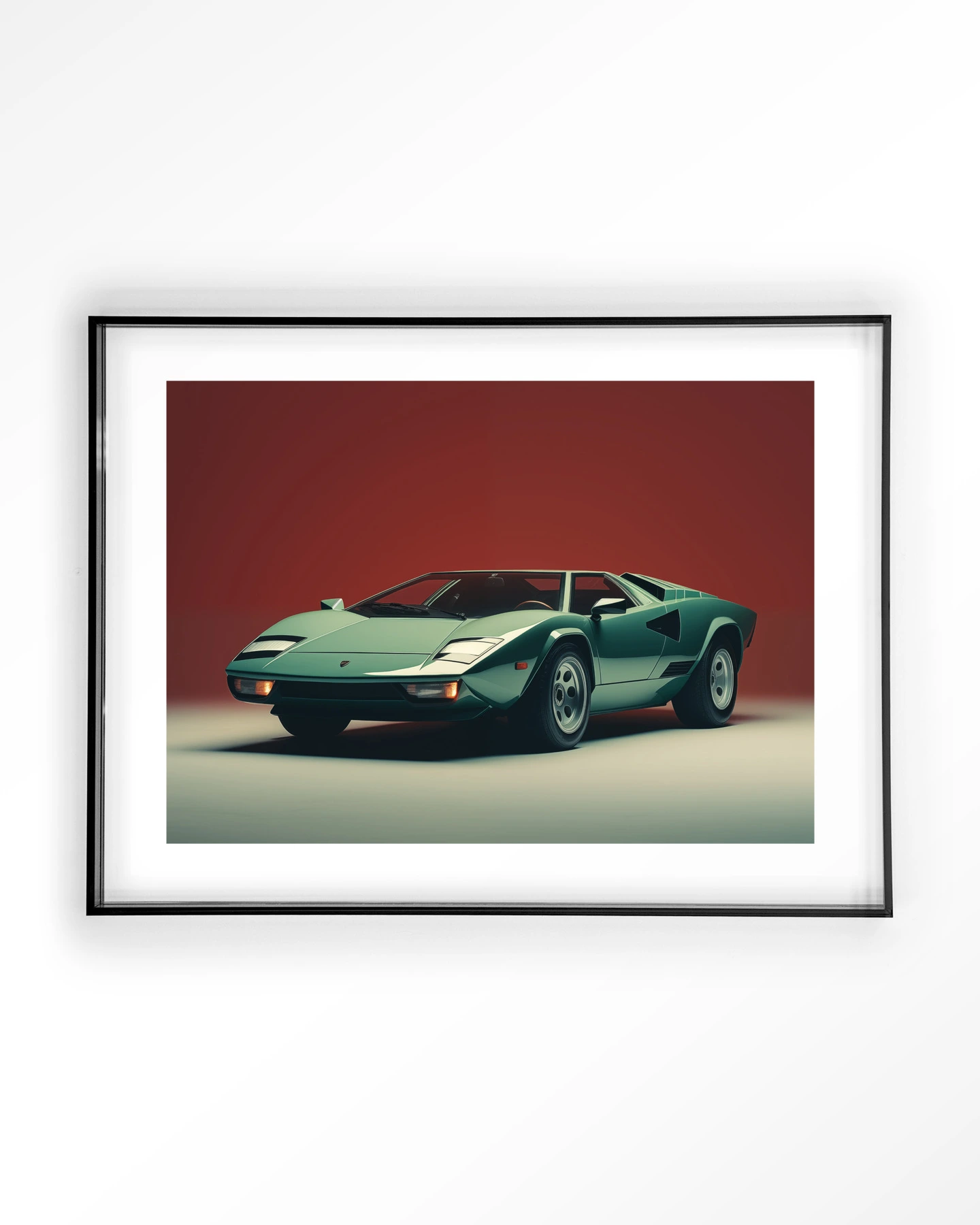 Vintage Lamborghini - Art print - Afbeelding 9
