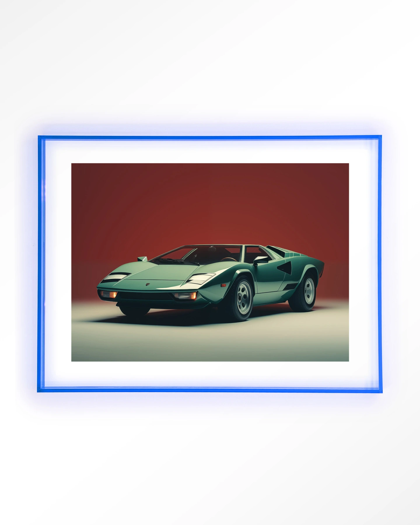 Vintage Lamborghini - Art print - Afbeelding 11