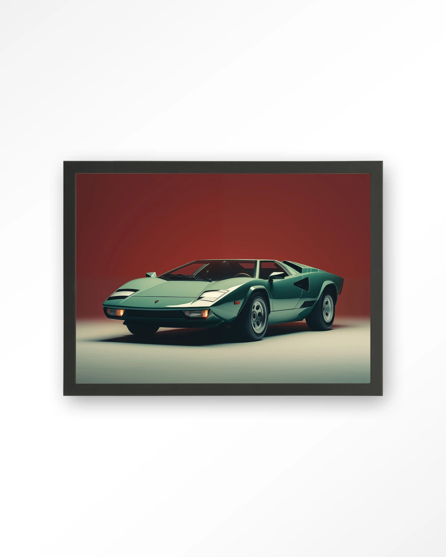 Vintage Lamborghini - Art print
