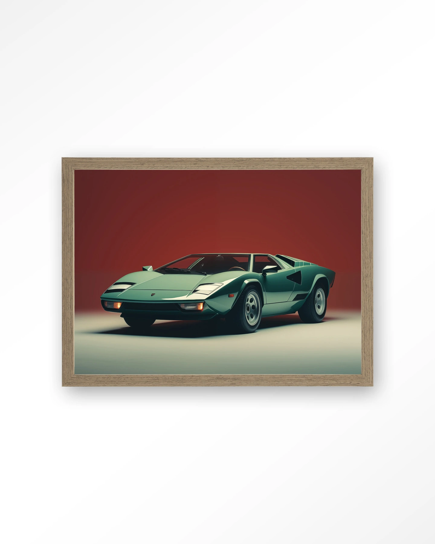 Vintage Lamborghini - Art print - Afbeelding 2