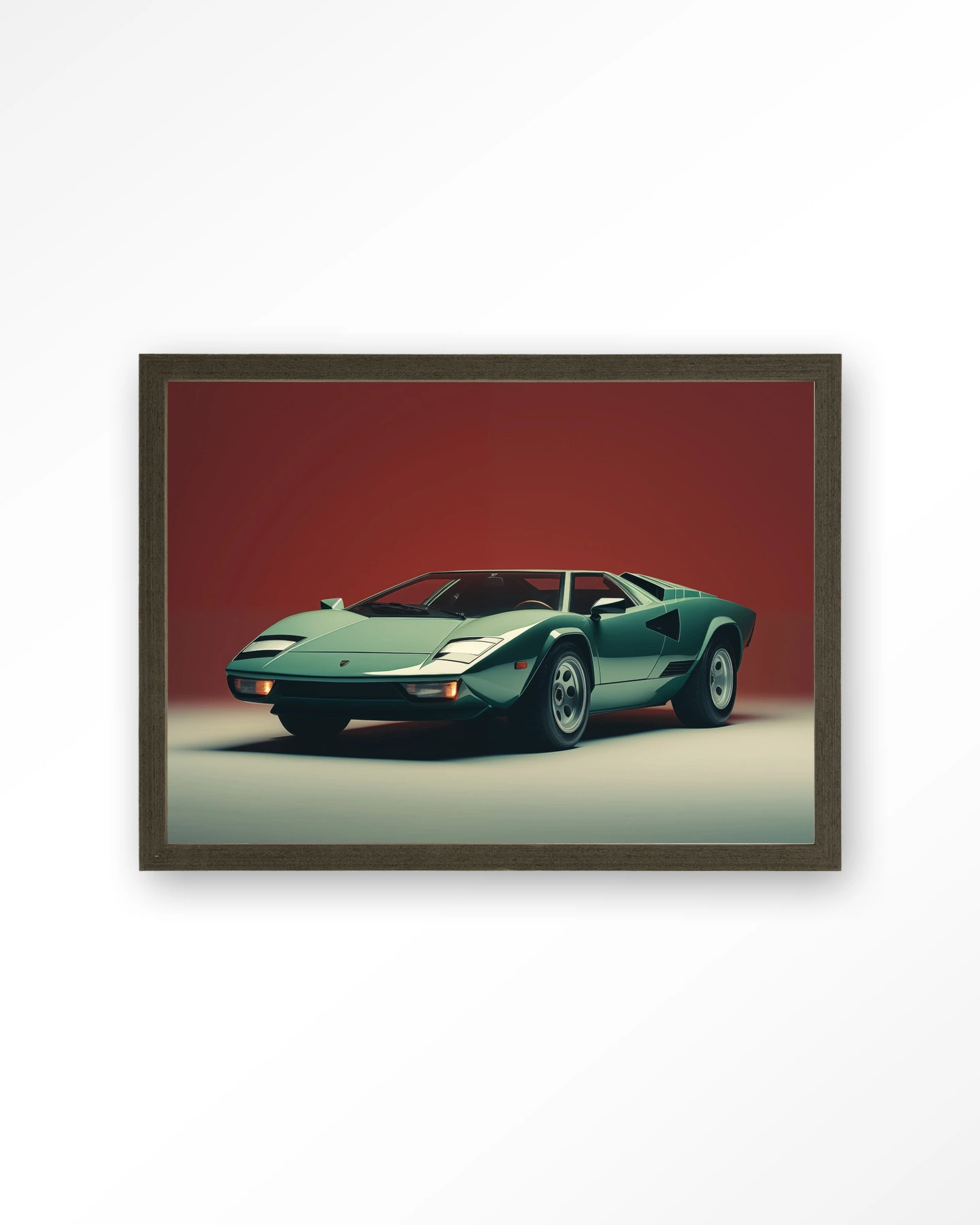 Vintage Lamborghini - Art print - Afbeelding 3