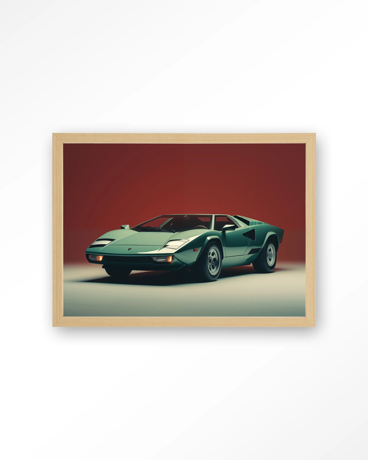 Vintage Lamborghini - Art print - Afbeelding 4
