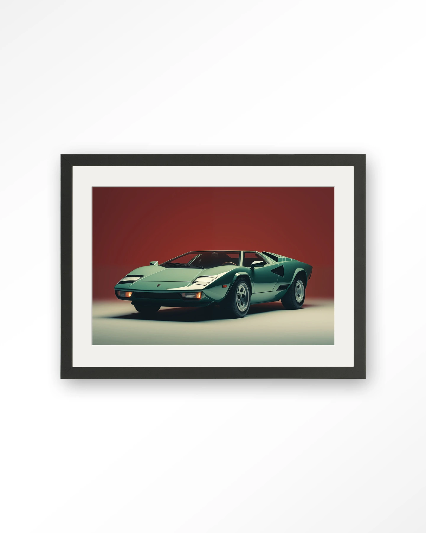 Vintage Lamborghini - Art print - Afbeelding 5