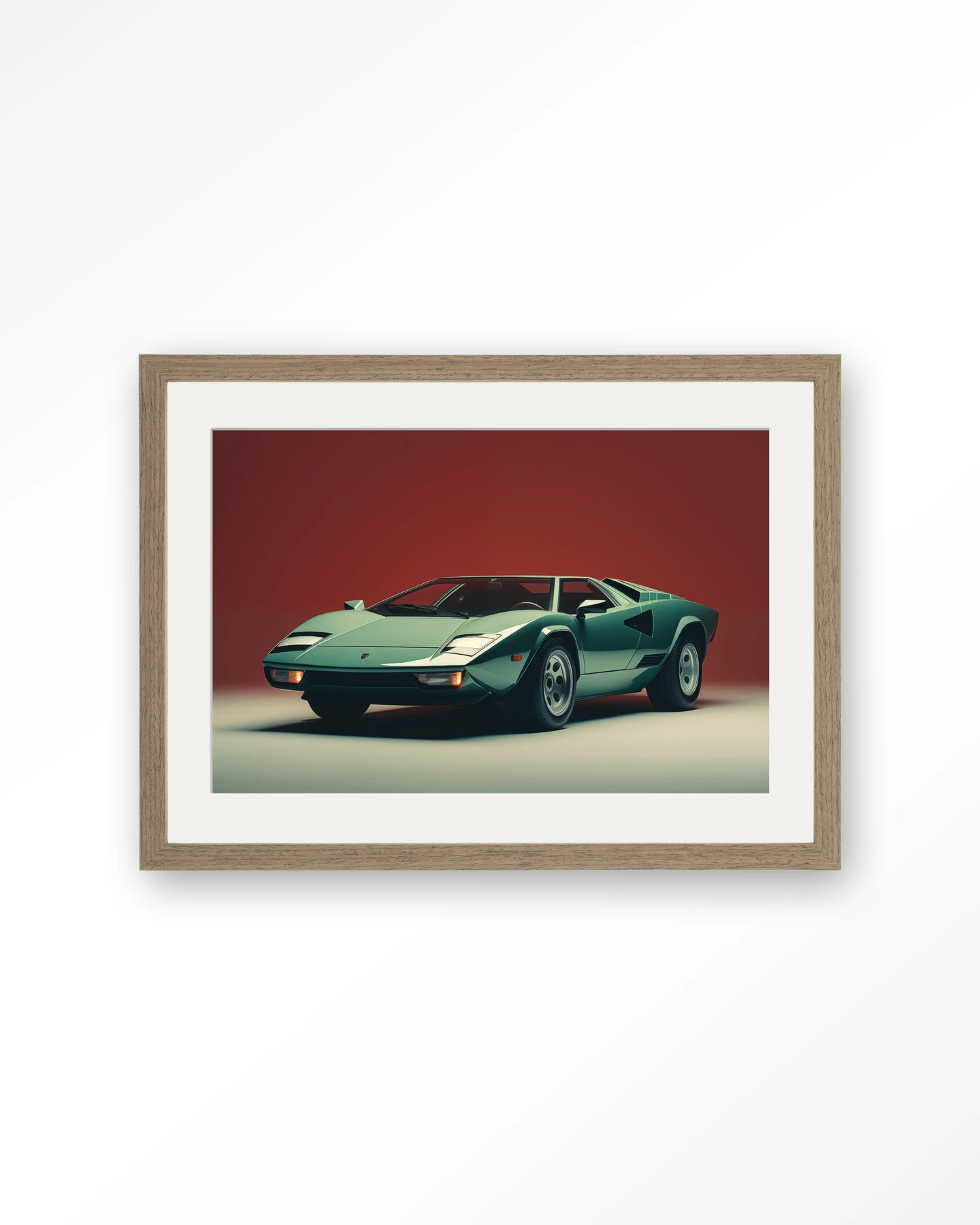 Vintage Lamborghini - Art print - Afbeelding 6