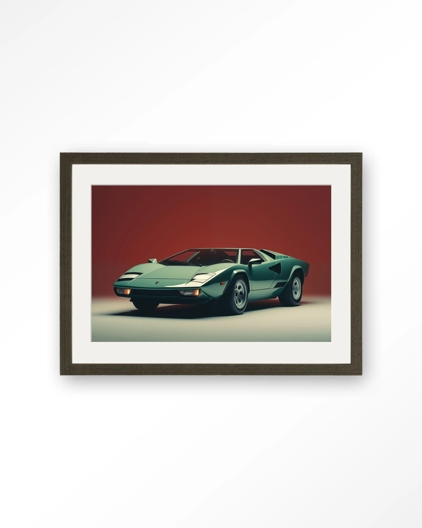 Vintage Lamborghini - Art print - Afbeelding 7