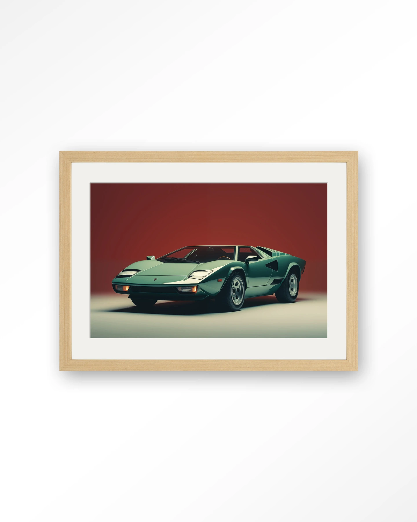 Vintage Lamborghini - Art print - Afbeelding 8
