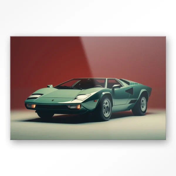 Vintage Lamborghini - Glas