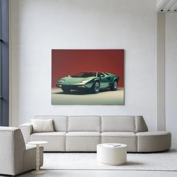 25022-vintage-lamborghini-wandkleed-frame-1 Vintage Lamborghini - Wandkleed