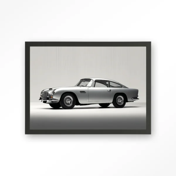 25024-silver-ride-art-print-wooden-frame-black Silver Ride - Art print