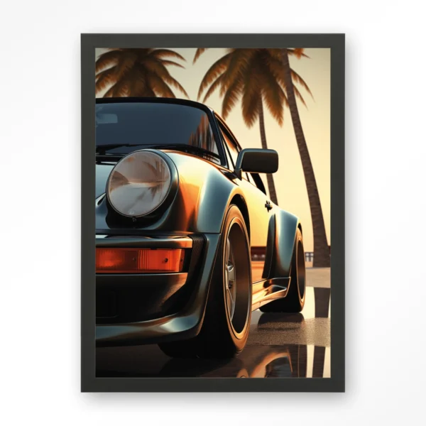 25026-miami-style-art-print-wooden-frame-black Miami Style - Art print