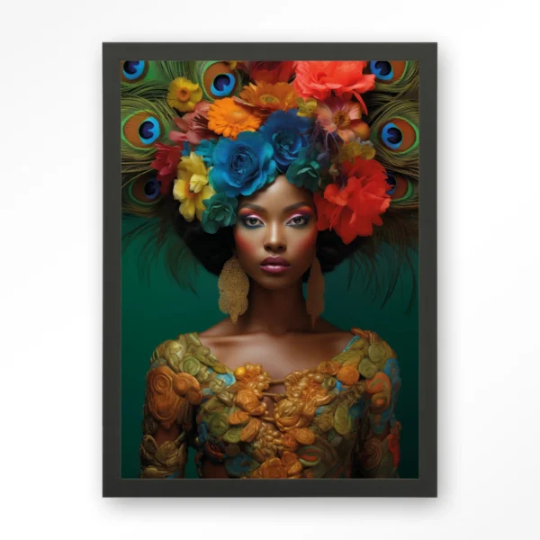 25031-adeola-art-print-wooden-frame-black Adeola - Art print