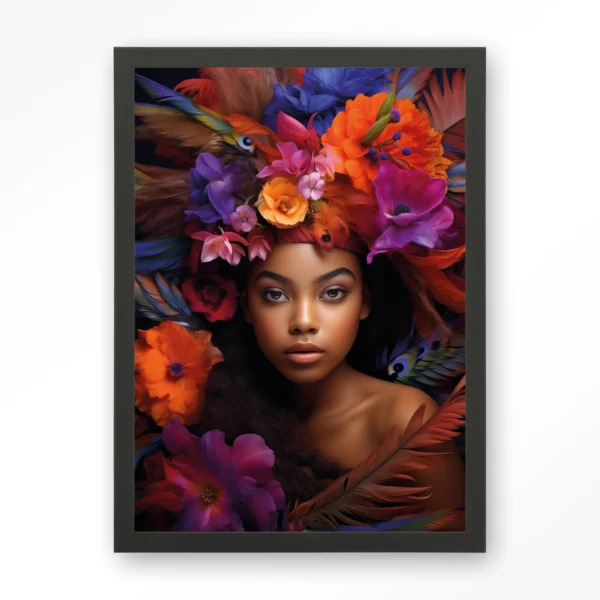 25033-adunbi-art-print-wooden-frame-black Adunbi - Art print