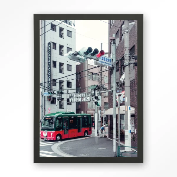 25042-complementary-bus-art-print-wooden-frame-black Complementary Bus - Art print