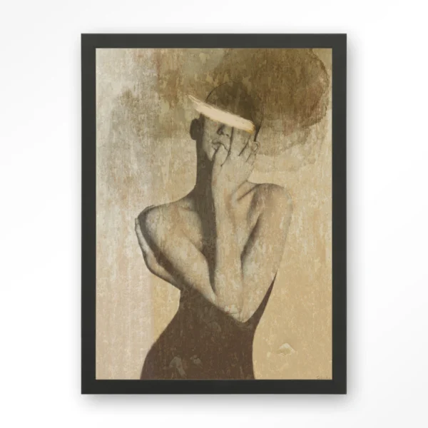 25045-self-love-art-print-wooden-frame-black Self Love - Art print