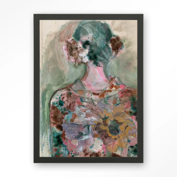 25057-eclectic-art-print-wooden-frame-black Eclectic - Art print