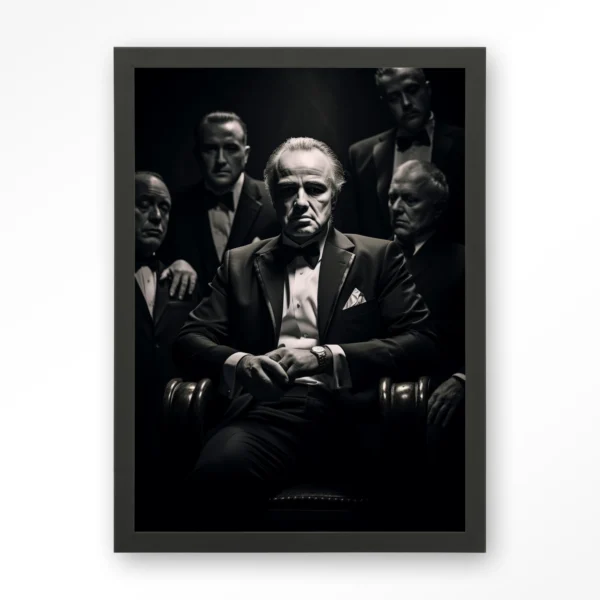 25066-dons-legacy-art-print-wooden-frame-black Dons Legacy - Art print