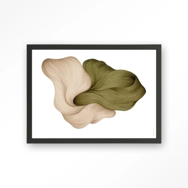 25074-dwg-k-art-print-wooden-frame-black DWG-K - Art print
