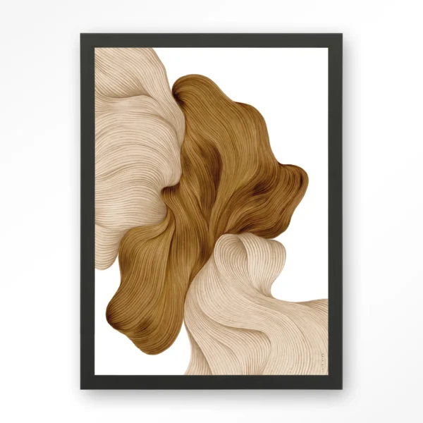 25075-dwg-n-art-print-wooden-frame-black DWG-N - Art print