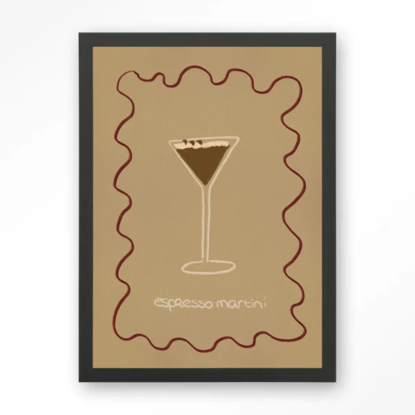 25080-esma-art-print-wooden-frame-black Esma - Art print