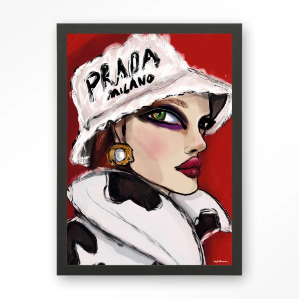 25087-julie-art-print-wooden-frame-black Julie - Art print
