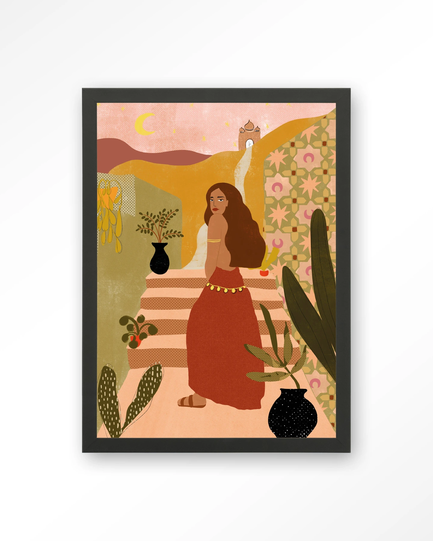 Caribbean Night - Art print
