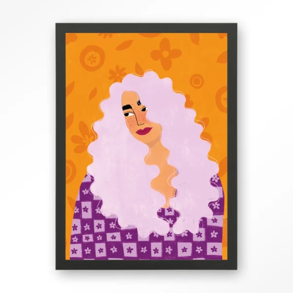 Retro Girly - Art print