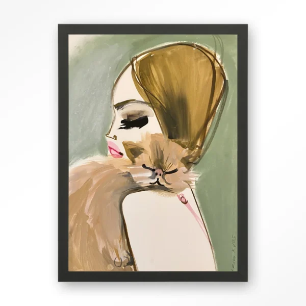 Lily Rose Depp x Pumpkin - Art print