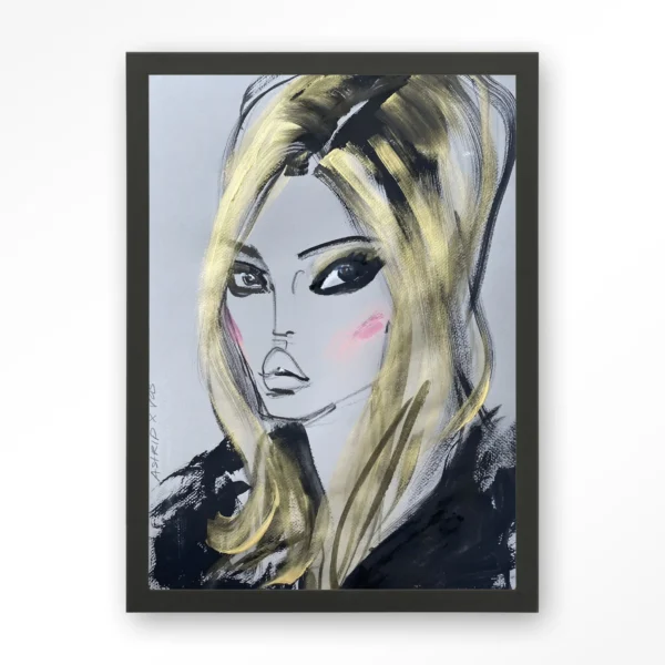 Kate Moss - Art print