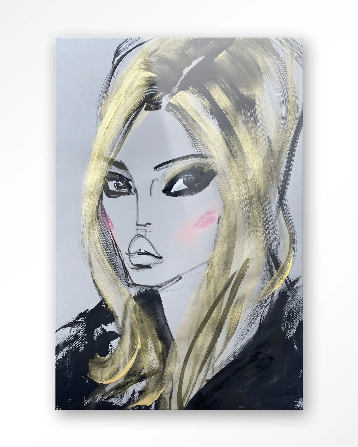 Kate Moss - Glas - Afbeelding 2