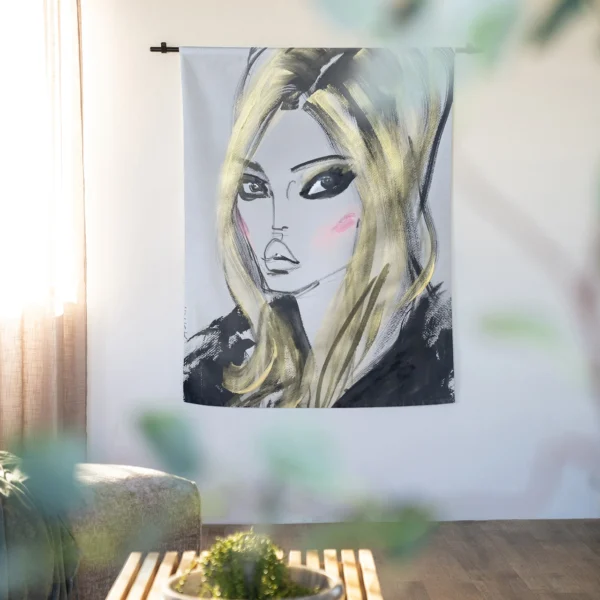 25097-kate-moss-wandkleed-roede-hooked-1 Kate Moss - Wandkleed