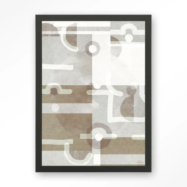 25103-symbols-of-the-universe-art-print-wooden-frame-black Symbols Of The Universe - Art print