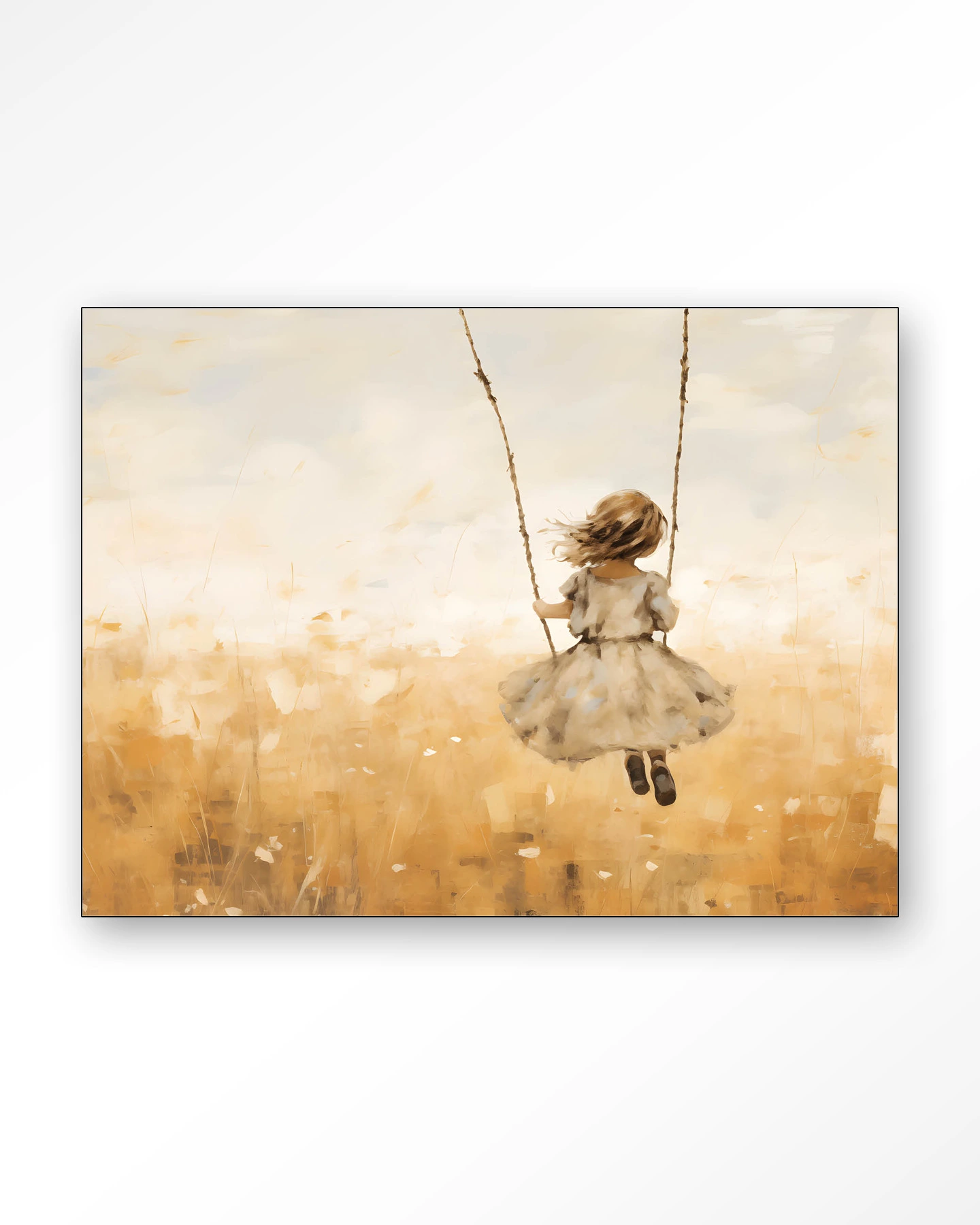 Swinging Girl - Wandkleed - Afbeelding 5