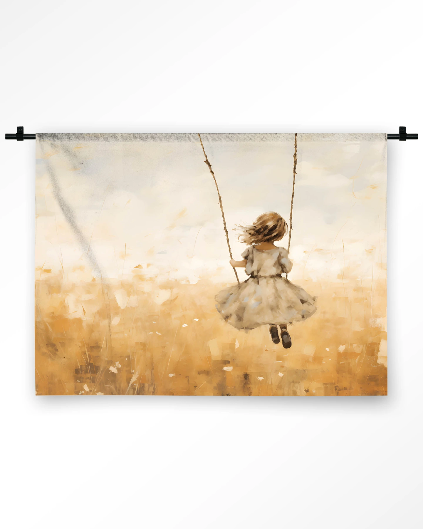 Swinging Girl - Wandkleed - Afbeelding 7