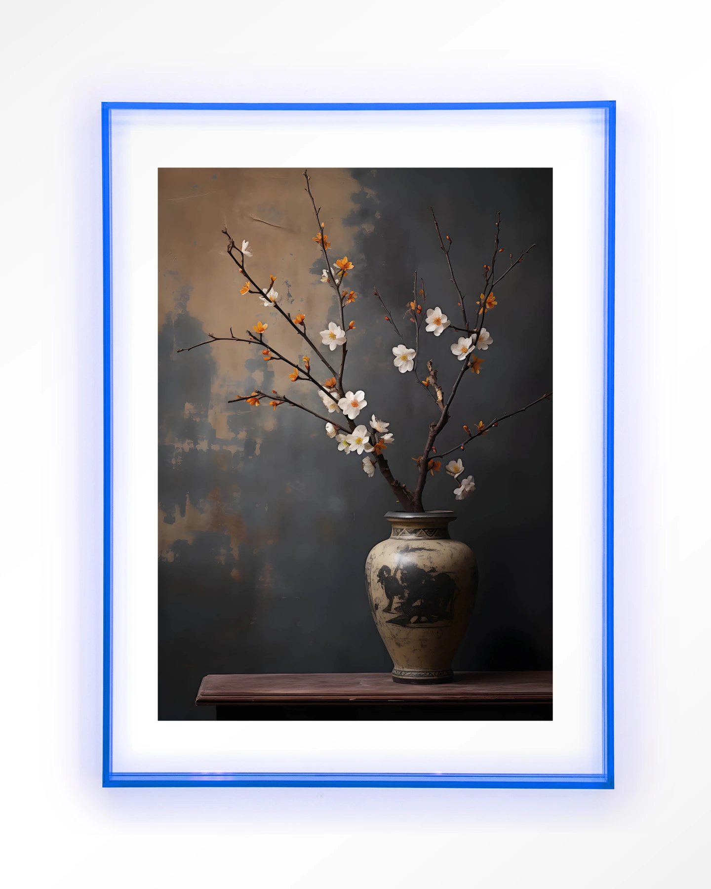 Dark Blossom Vase - Art print - Afbeelding 11