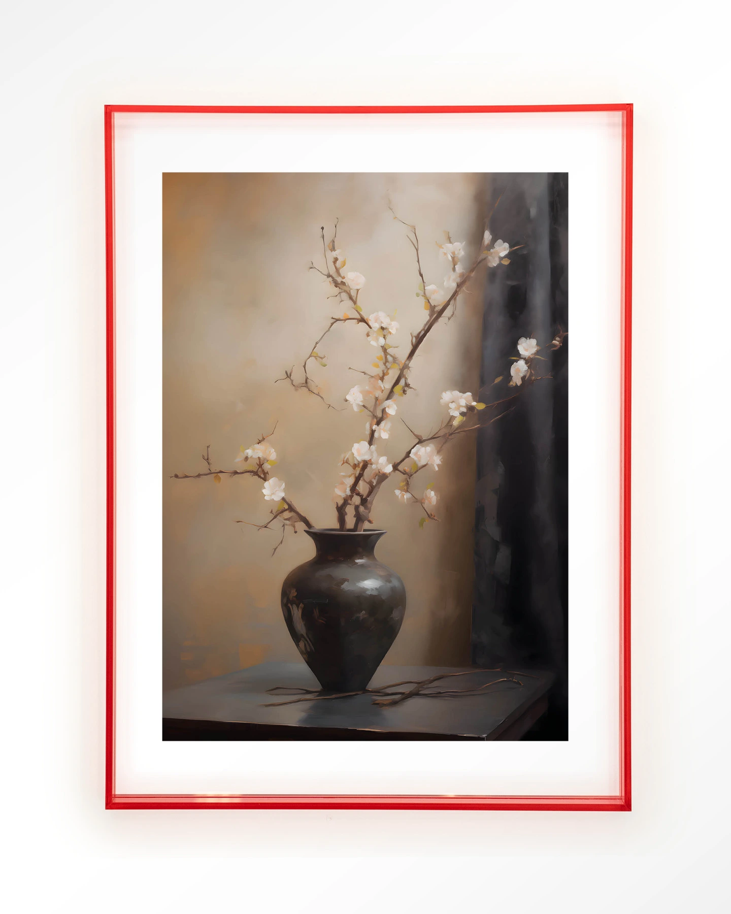 Light Blossom Vase - Art print - Afbeelding 12